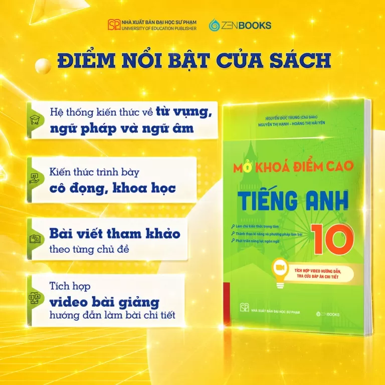 MỞ KHÓA ĐIỂM CAO TIẾNG ANH LỚP 10